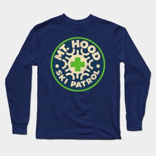 Mt Hood Oregon Ski Patrol Long Sleeve T-Shirt